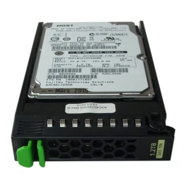 Fujitsu 1.2TB 10K RPM 2.5" SAS HDD | A3C40172958 | 10601771097